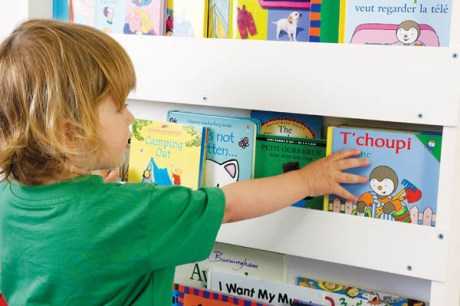 Cómo organizar los libros de los  niños